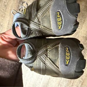 Keen Taupe and Gray Outdoor Shoes